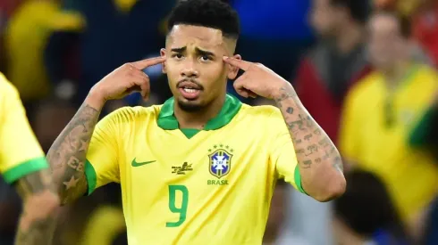 Gabriel Jesús marcó un gol y fue expulsado en la final de la Copa América