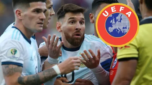 La UEFA le cerró la puerta a Argentina para ser parte de sus torneos (Foto: Getty Images)