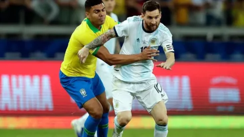 El brasileño no aguantó los reclamos de Messi