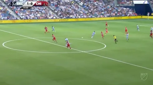 Pasetón de Felipe Gutiérrez en la MLS