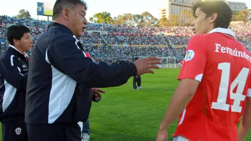 El Bichi y Matías en la Roja.