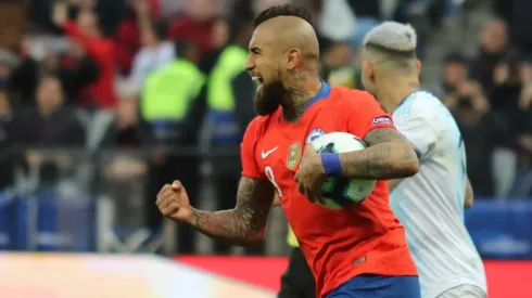 El King marcó un tanto en la Copa América ante Argentina