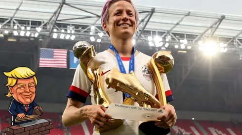 Megan Rapinoe vuelve a mandar a Trump a la punta del cerro.