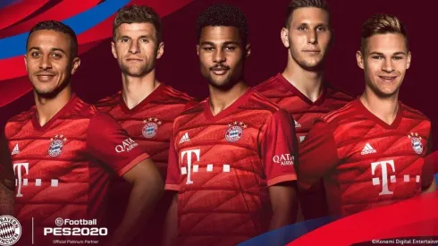 Bayern Múnich es nuevo partner de Konami y regresa en PES 2020