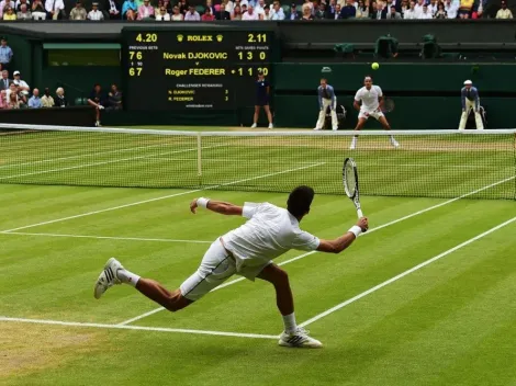 Imperdible: el partidazo de Djokovic vs. Roger Federer por la final de Wimbledon