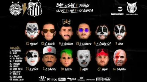 Los rockeros del Santos.