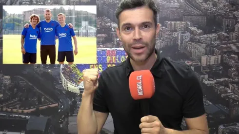 RedGol siguió de cerca a De Jong y Griezmann en la práctica del Barça.