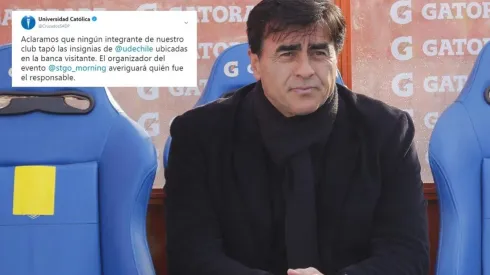 La banca de la UC contra el Chago.