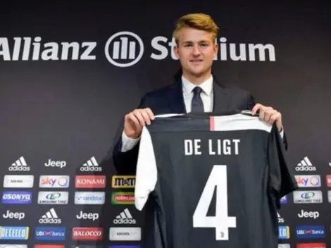 De Ligt confiesa que llega a Juventus por culpa de Cristiano Ronaldo