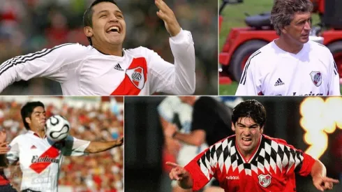 Los chilenos en River Plate