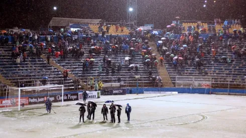 Nieve en San Carlos de Apoquindo