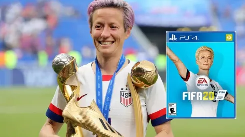 Inician una petición para que Megan Rapinoe sea la portada del FIFA 20