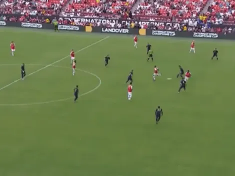 Taco de Lacazette y golazo de Aubameyang ante Real Madrid