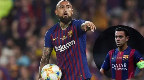 Xavi aborda el papel de Vidal y los volantes.