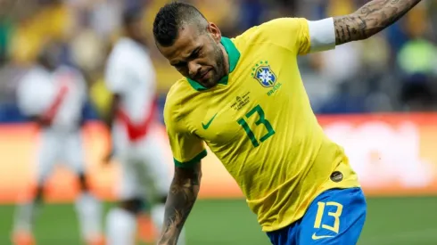 Dani Alves en Copa América.