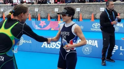 Bárbara Riveros no pudo y se quedó con el quinto puesto en el triatlón de los Panamericanos Lima 2019.