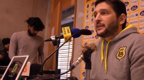 Germán Paoloski se acordó de que era presidente de San Luis