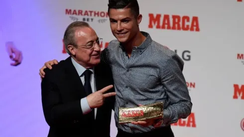 A Florentino Pérez le faltan brazos para abrazar a Cristiano Ronaldo