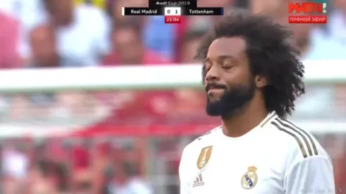 Marcelo tuvo un desafortunado protagonismo en el gol de Tottenham