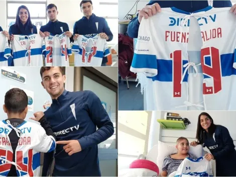 Notable: la UC le lleva camisetas-batas a niños que luchan contra el cáncer