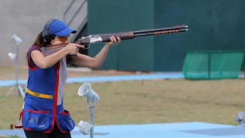 Francisca Crovetto luchó hasta el último en el tiro skeet y se quedó con la medalla de plata
