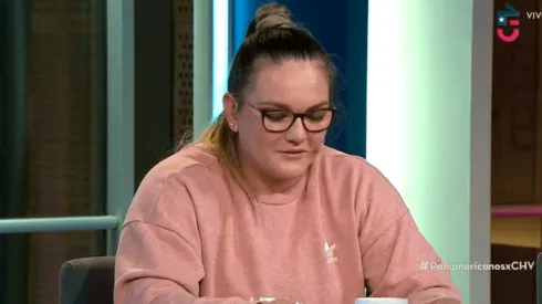 A la pesista le dedicaron un especial saludo desde Coquimbo.