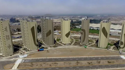 1.096 departamentos, distribuidos en 7 torres de 19 y 20 pisos, de 70 hasta 75 metros cuadrados tiene la Villa Panamericana