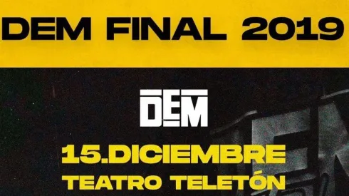 Comienza la venta de entradas para DEM Final 2019