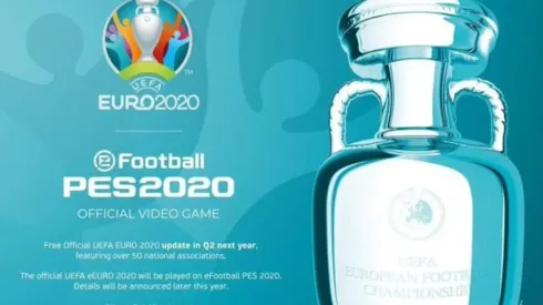 PES 2020 suma la licencia oficial de la UEFA EURO 2020