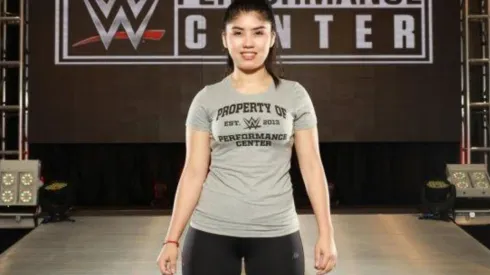 Jessy ya luce las indumentarias oficiales de la WWE