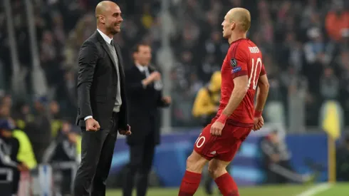 Robben estima lo hecho por Josep Guardiola con su carrera.