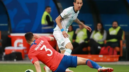 Di María contra Chile en Brasil 2019.