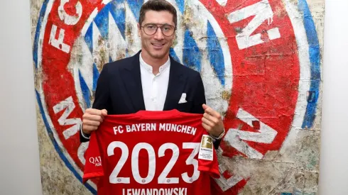 Lewandowski estará hasta 2023 con el Bayern.