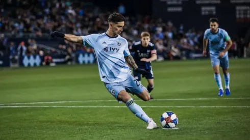 Felipe Gutiérrez es goleador del Sporting Kansas City en Estados Unidos