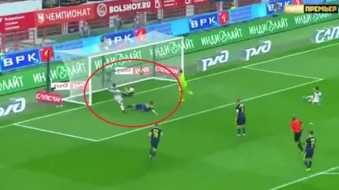 Una increíble reacción del defensor ruso