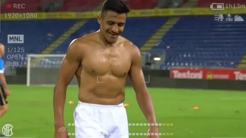 Alexis Sánchez corrió más que chasqui en su primer citación en el Inter