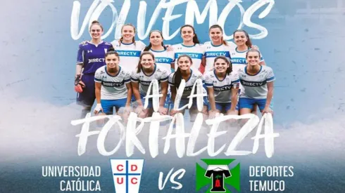 Las cruzadas reciben a Temuco en San Carlos.