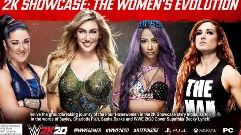 WWE 2K20 anuncia el Showcase de la evolución femenina