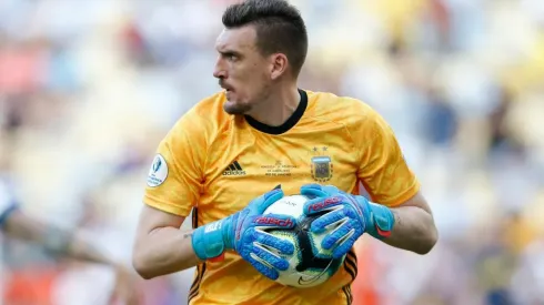 Armani fue titular en Copa América