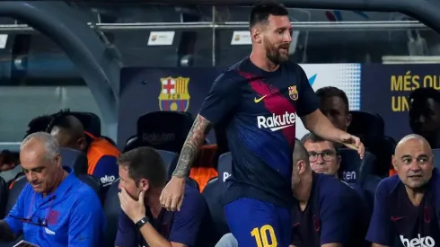 Barcelona ha sido el único equipo en la carrera de Messi.