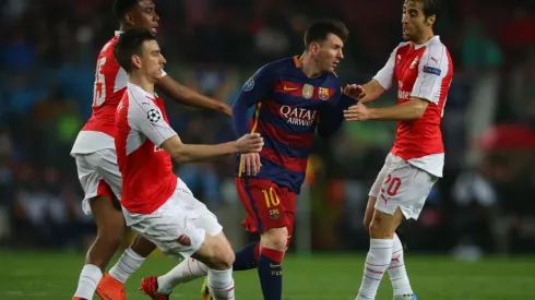 Arsenal ha sufrido bastante a Lionel Messi.