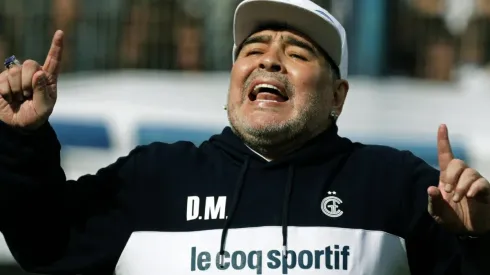 Maradona en Gimnasia.