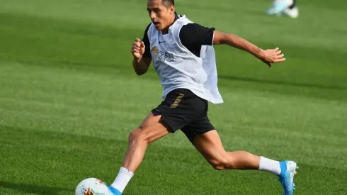 Alexis Sánchez volvió a los entrenamientos del Inter.