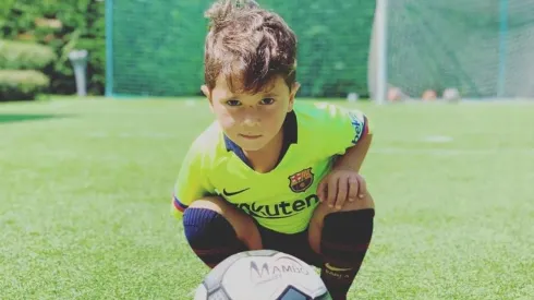 Mateo Messi es un prematuro crack
