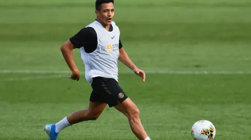 Alexis Sánchez entrena junto al Inter de Milán pensando en Udinese.