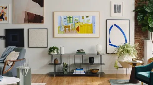 The Frame es el único televisor UHD 4K que cuando está apagado se convierte en cuadro