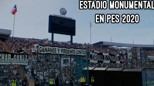 VIDEO | Así luce el Estadio Monumental de Colo Colo en PES 2020