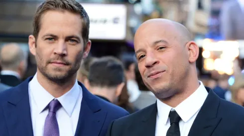 Paul Walker con Vin Diesel.