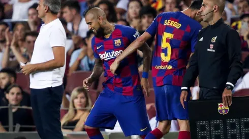 Vidal asoma como suplente contra Valencia.