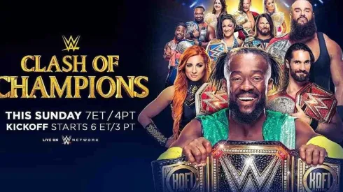 Dónde ver en vivo WWE Clash of Champions